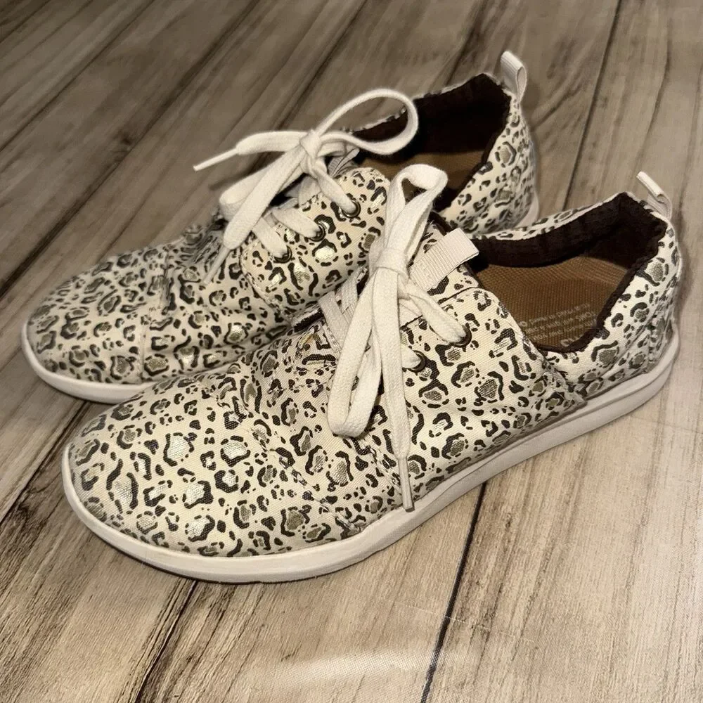 TOMS Del Rey Shoe - Women's Shoes in Pine Needle Gold Beige Size 8